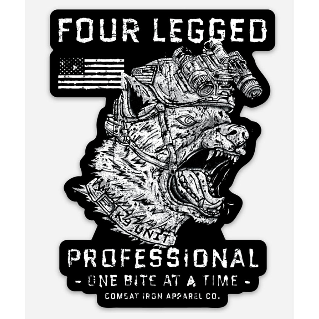 K9 Professional | One Bite At A Time Decal