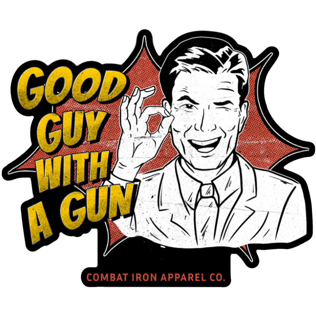 GOOD GUY WITH A GUN Decal