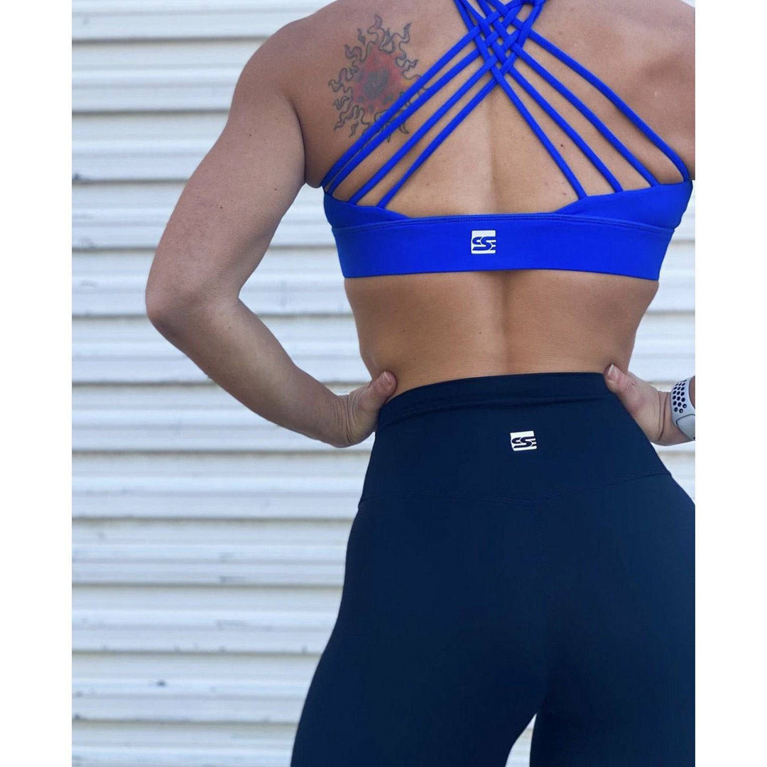 Lu-8 Spring and Summer New Fashion All-Match Long Sports Underwear Women's  Thin Straps Cross Beautiful Back Shockproof Gather Sports Bra - China Yoga  Bra and Yoga Top price