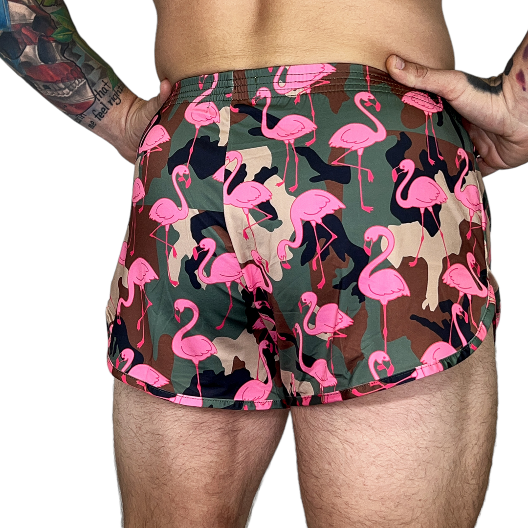 CMBT Ranger panty silkies training shorts #color_bdu-flamingo-camo