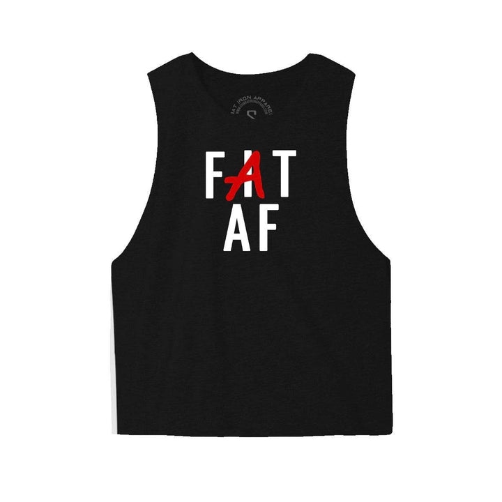 The Drive Fat [Fit] AF Crop Top - Fitness Apparel For Sale - Combat Iron Apparel™