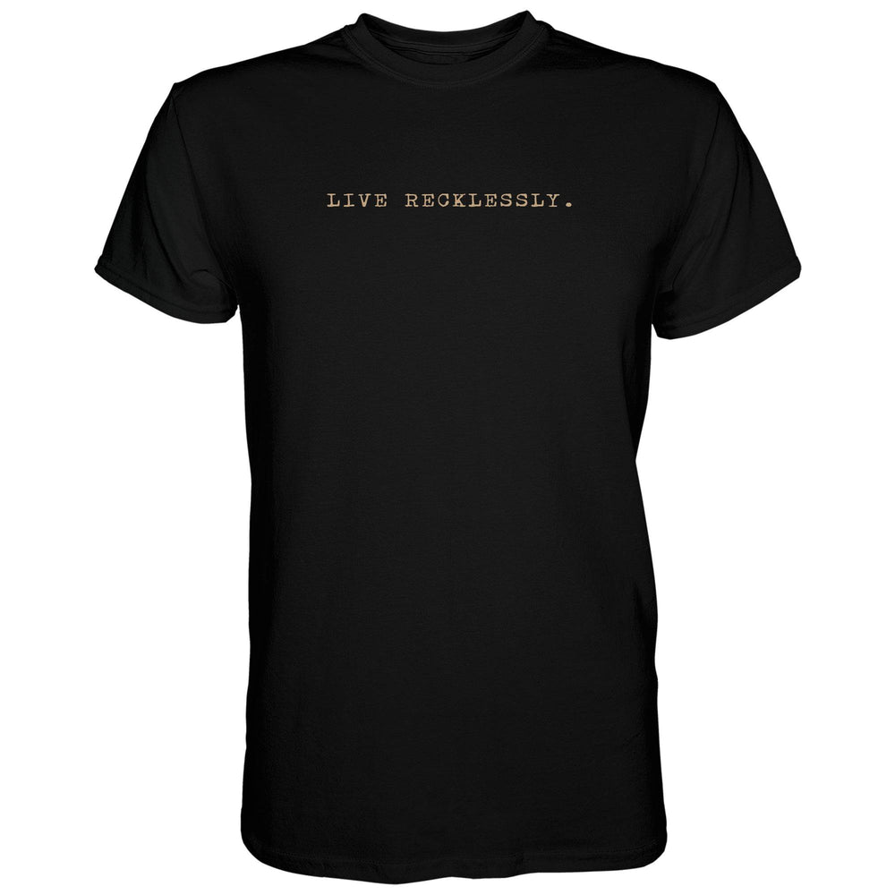 MEN'S PREMIUM T-SHIRT | LIVE RECKLESSLY - Combat Iron Apparel™