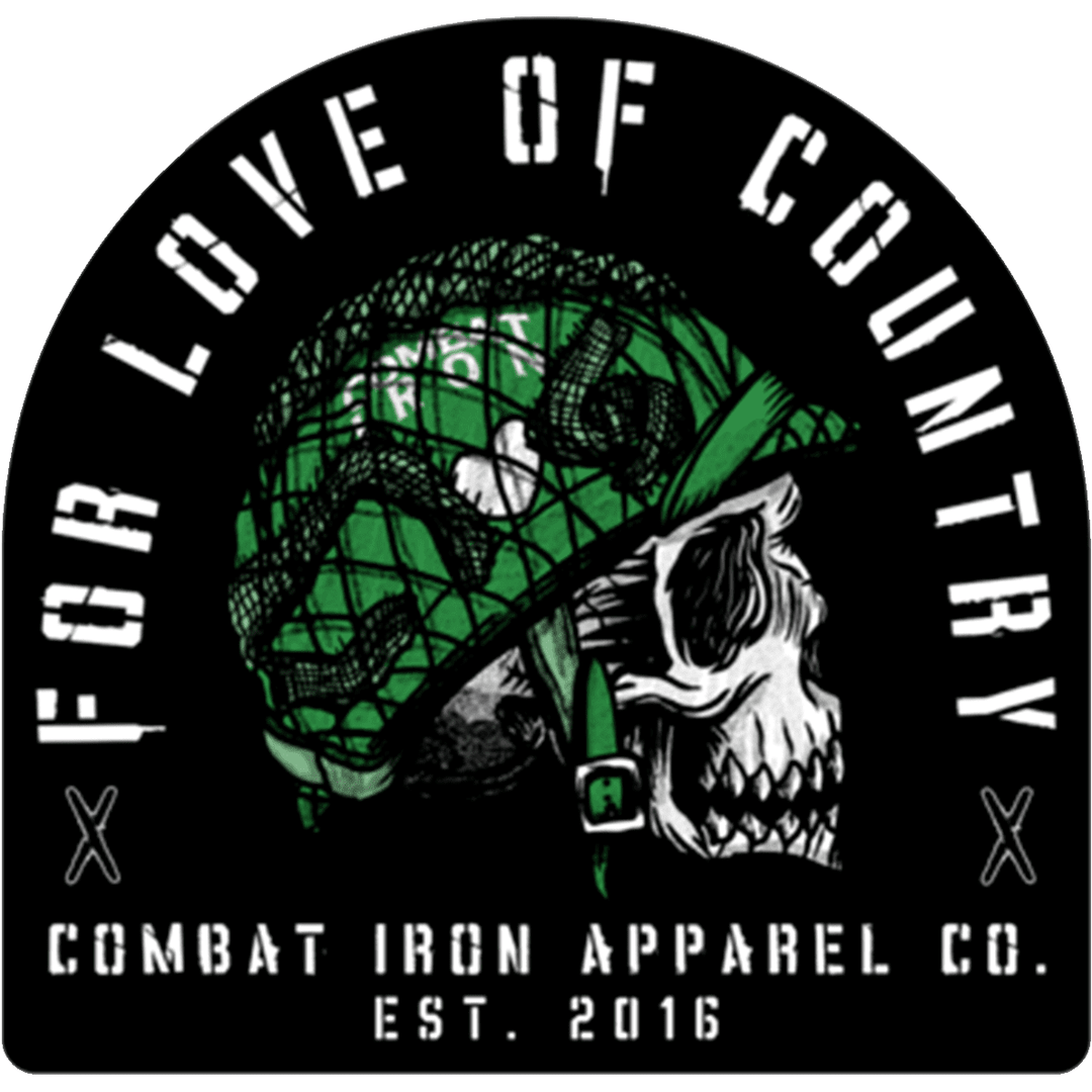ALL WEATHER DECAL | FOR THE LOVE OF COUNTRY - Combat Iron Apparel™