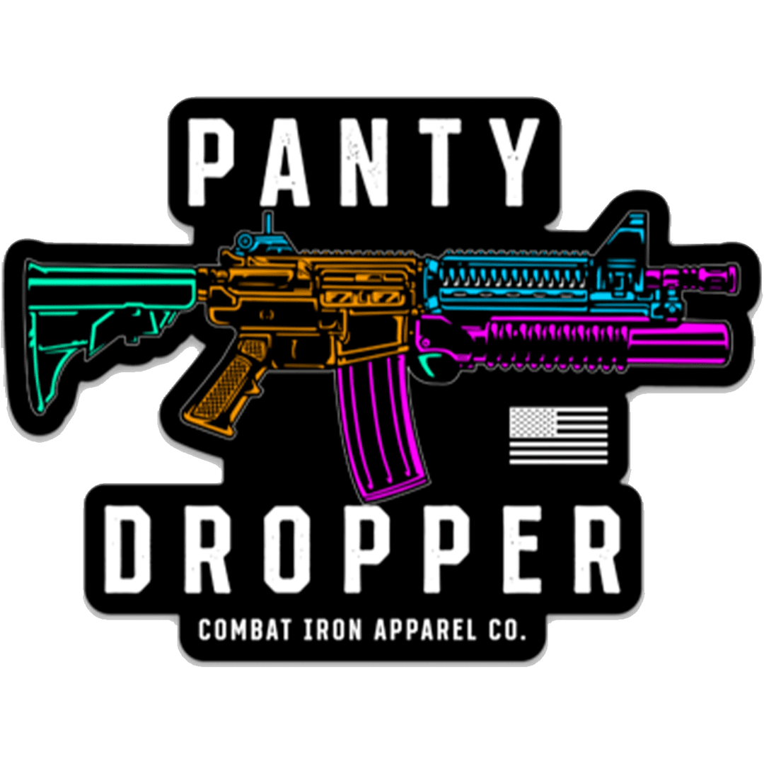 ALL WEATHER DECAL | PANTY DROPPER - Combat Iron Apparel™