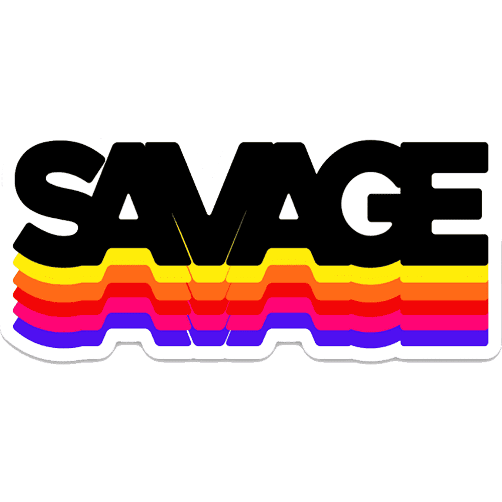 ALL WEATHER DECAL | SAVAGE COLORED STACK - Combat Iron Apparel™
