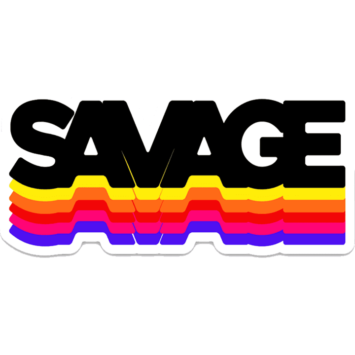 ALL WEATHER DECAL | SAVAGE COLORED STACK - Combat Iron Apparel™