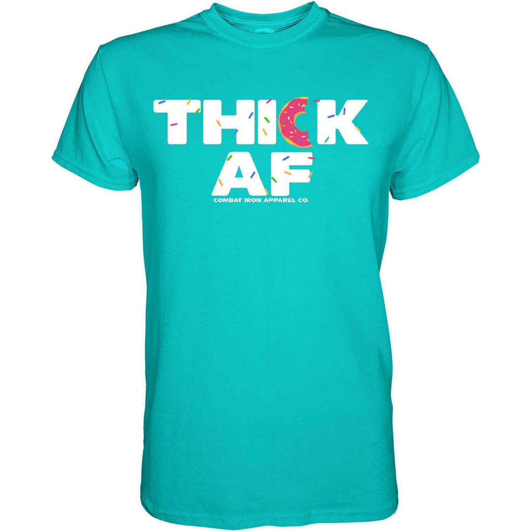 Thick AF donut edition, men’s t-shirt #color_tahiti-blue