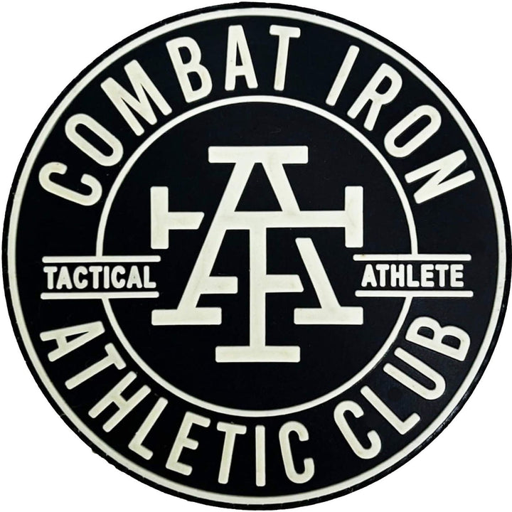 TACTICAL ATHLETE CLUB GLOW IN THE DARK 3D PVC PATCH