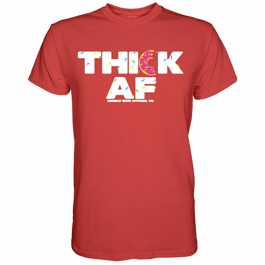 Thick AF donut edition, men’s t-shirt #color_red